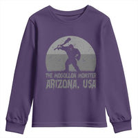 The Mogollon Monster Arizona Bigfoot Youth Sweatshirt Vintage Cryptid Folklore