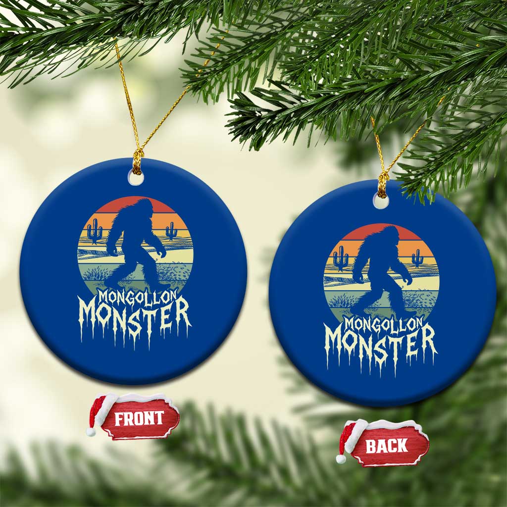 Mysterious Mogollon Monster Ceramic Ornament Arizona Wilderness Enigma
