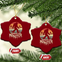 Mysterious Mogollon Monster Ceramic Ornament Arizona Wilderness Enigma
