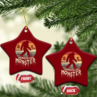 Mysterious Mogollon Monster Ceramic Ornament Arizona Wilderness Enigma