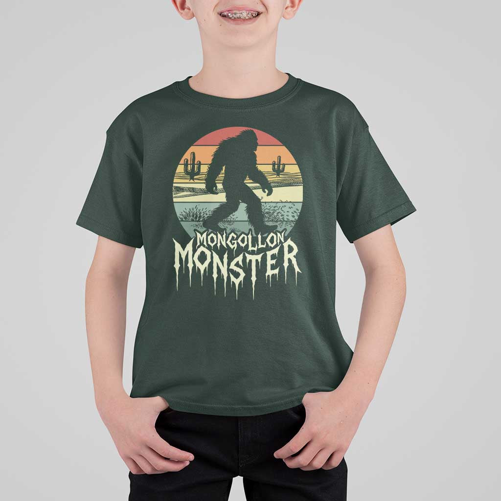 Mysterious Mogollon Monster T Shirt For Kid Arizona Wilderness Enigma