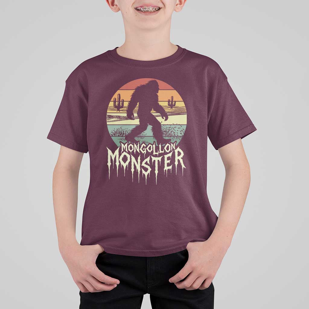 Mysterious Mogollon Monster T Shirt For Kid Arizona Wilderness Enigma