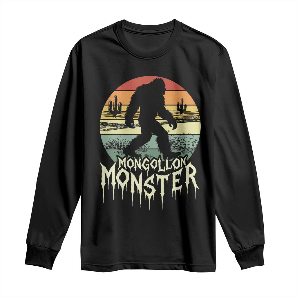 Mysterious Mogollon Monster Long Sleeve Shirt Arizona Wilderness Enigma
