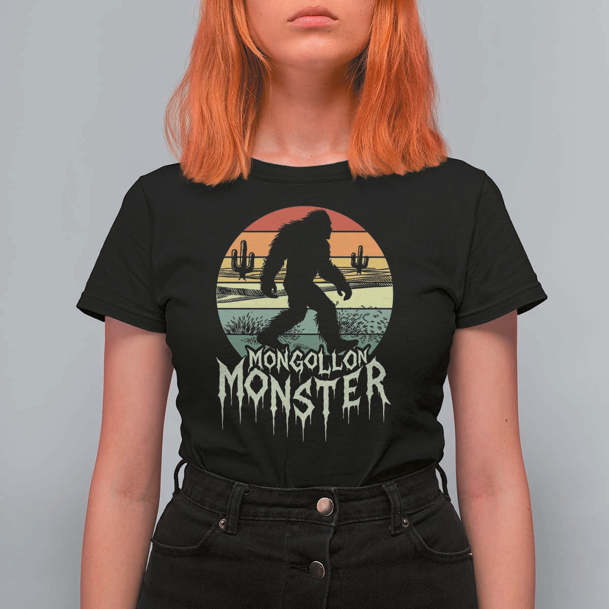 Mysterious Mogollon Monster T Shirt For Women Arizona Wilderness Enigma