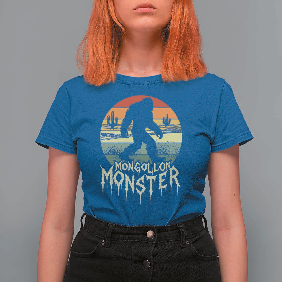 Mysterious Mogollon Monster T Shirt For Women Arizona Wilderness Enigma