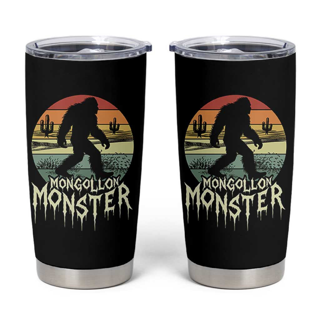 Mysterious Mogollon Monster Tumbler Cup Arizona Wilderness Enigma