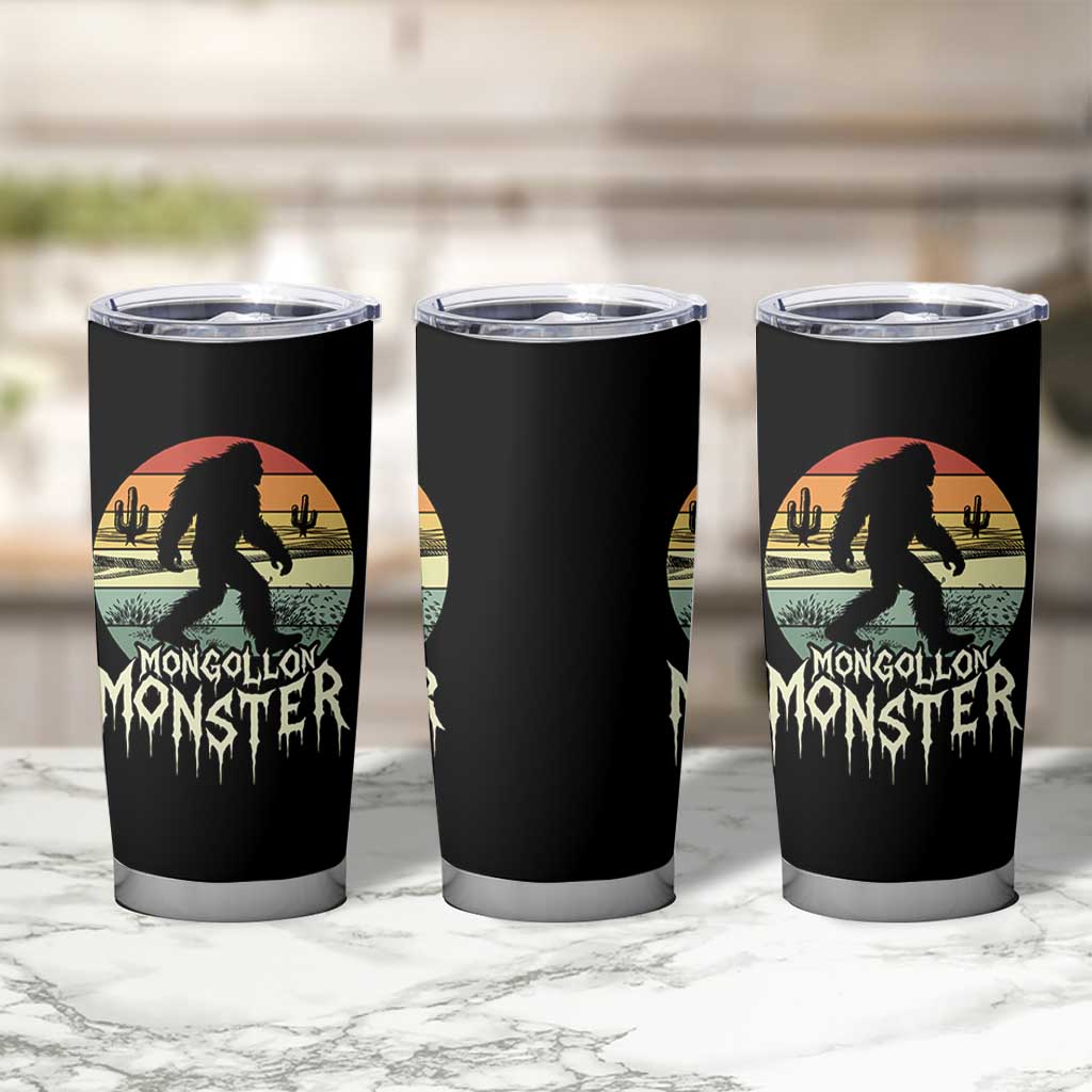Mysterious Mogollon Monster Tumbler Cup Arizona Wilderness Enigma