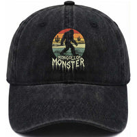 Mysterious Mogollon Monster Washed Cotton Baseball Cap Arizona Wilderness Enigma