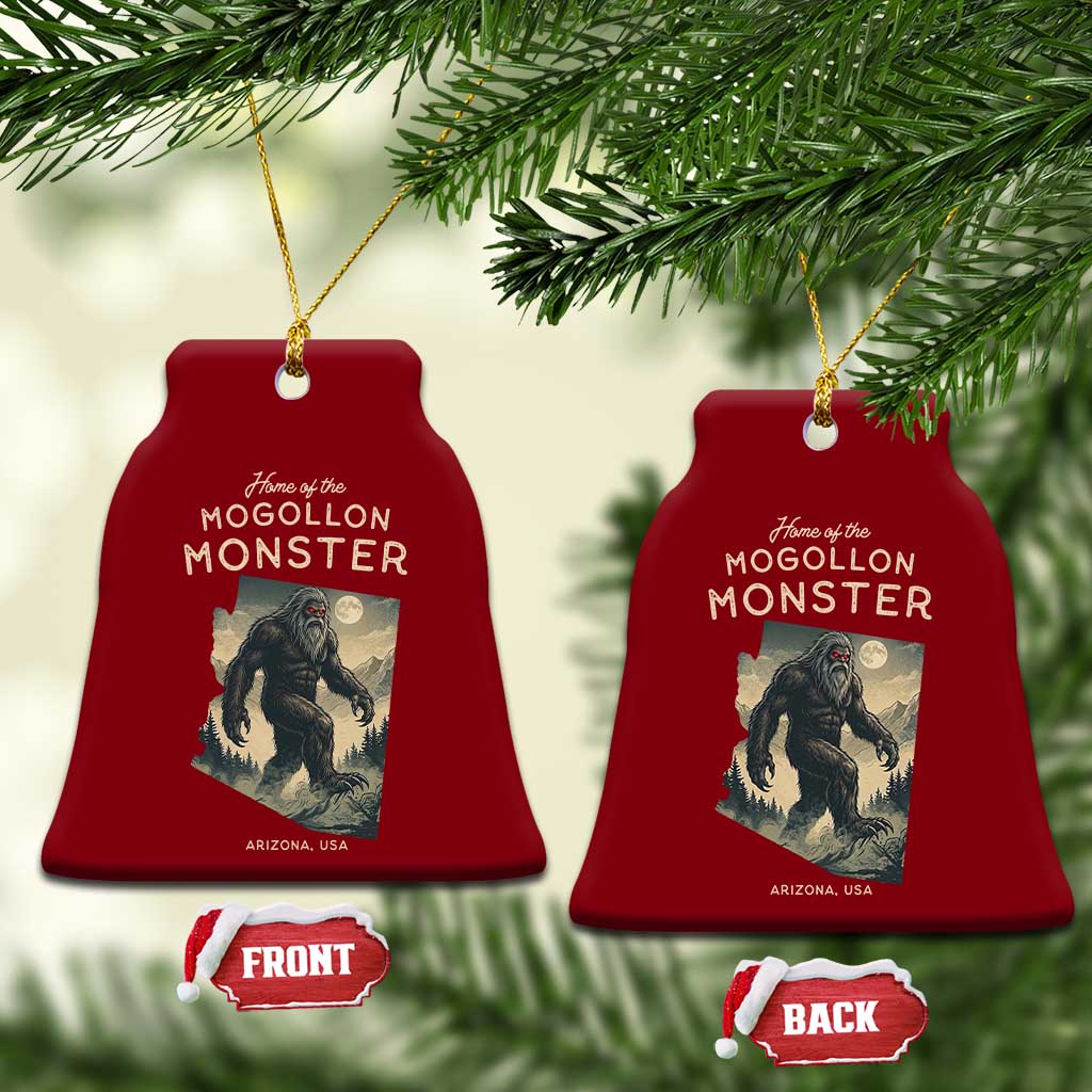 Arizona Cryptid Lover Ceramic Ornament Home Of The Mogollon Monster