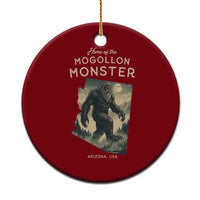 Arizona Cryptid Lover Ceramic Ornament Home Of The Mogollon Monster