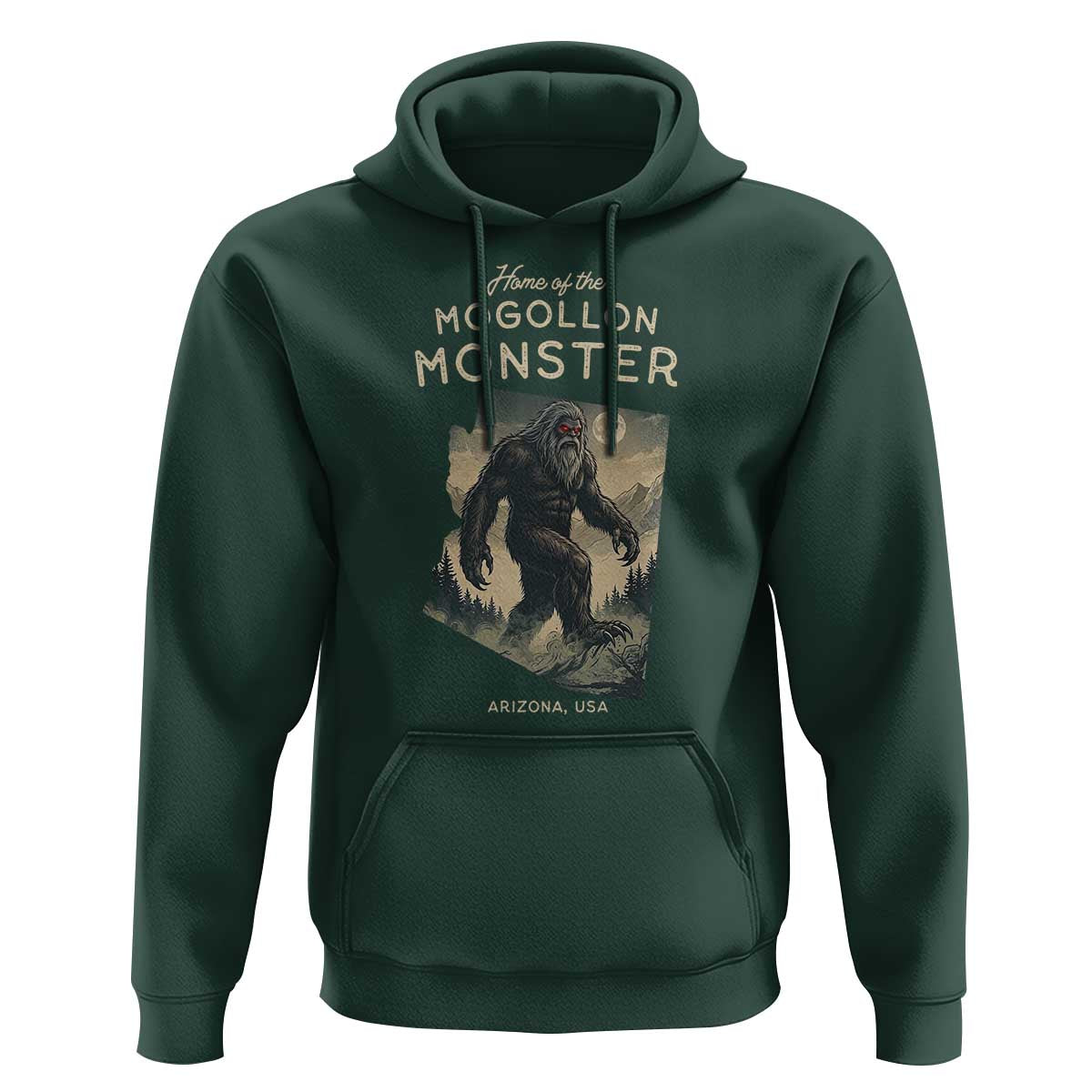 Arizona Cryptid Lover Hoodie Home Of The Mogollon Monster