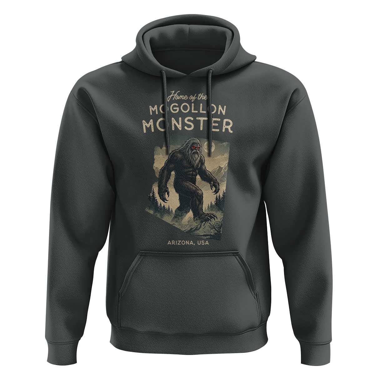 Arizona Cryptid Lover Hoodie Home Of The Mogollon Monster