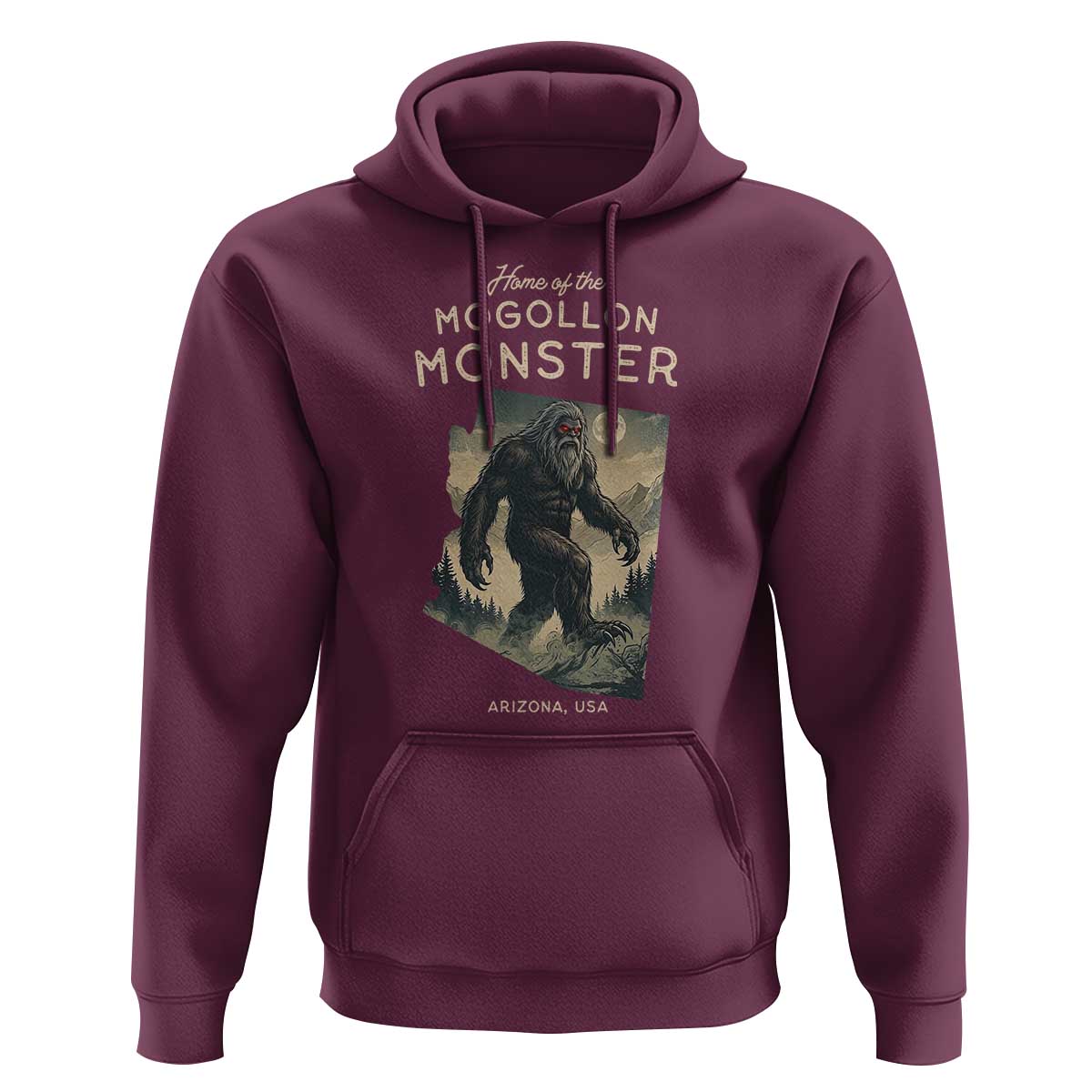 Arizona Cryptid Lover Hoodie Home Of The Mogollon Monster