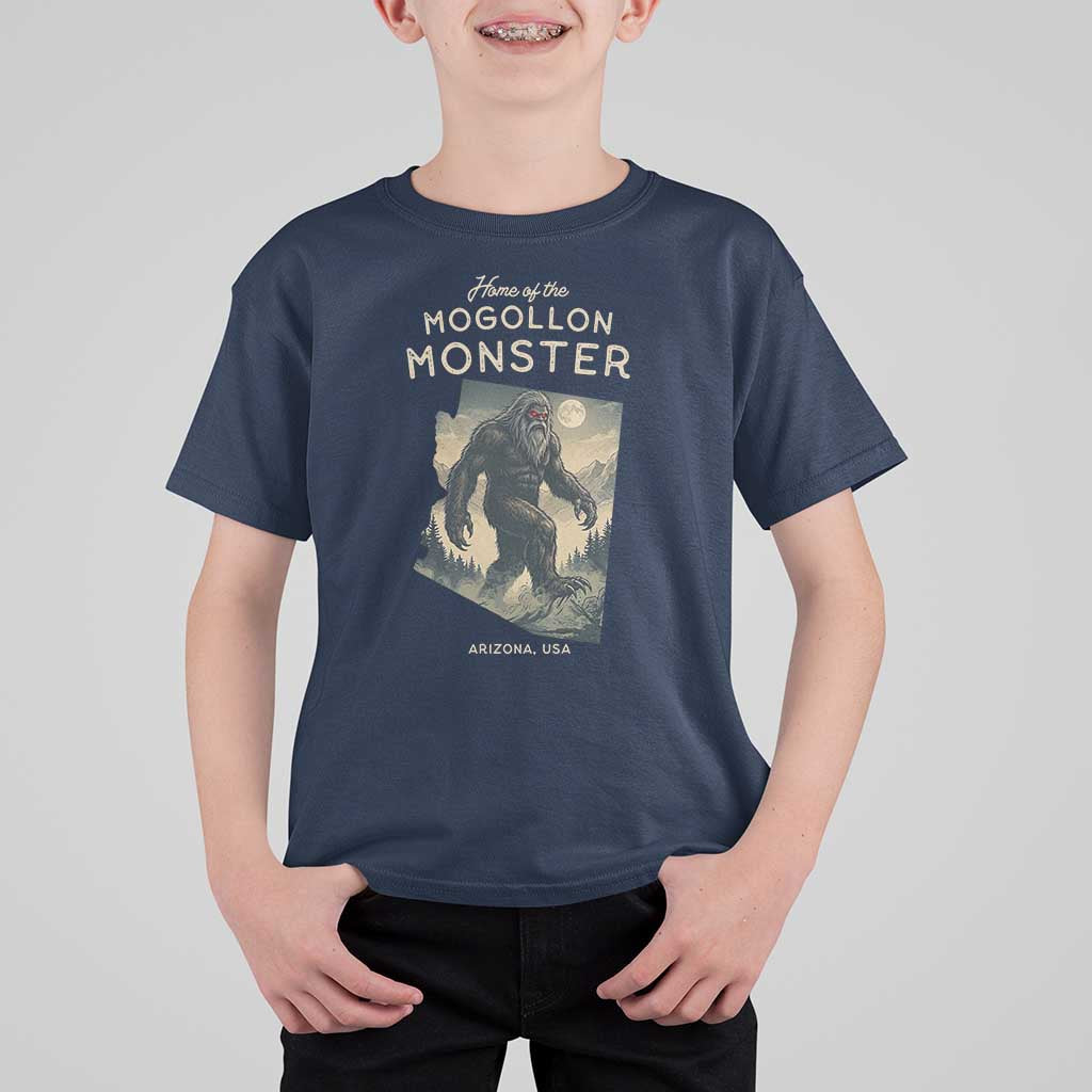 Arizona Cryptid Lover T Shirt For Kid Home Of The Mogollon Monster