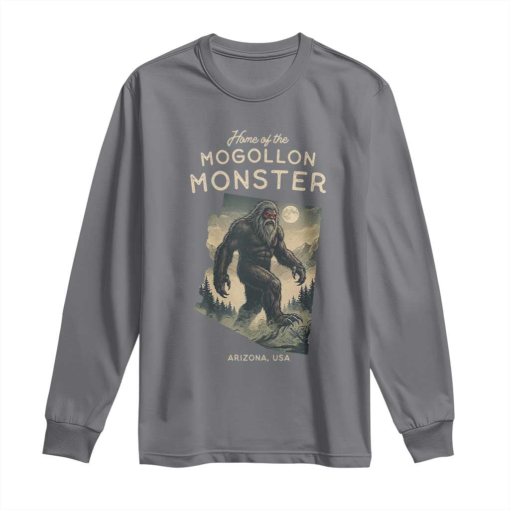 Arizona Cryptid Lover Long Sleeve Shirt Home Of The Mogollon Monster