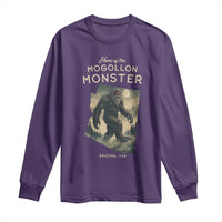 Arizona Cryptid Lover Long Sleeve Shirt Home Of The Mogollon Monster