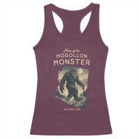 Arizona Cryptid Lover Racerback Tank Top Home Of The Mogollon Monster