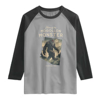 Arizona Cryptid Lover Raglan Shirt Home Of The Mogollon Monster