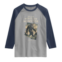 Arizona Cryptid Lover Raglan Shirt Home Of The Mogollon Monster