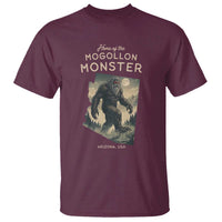 Arizona Cryptid Lover T Shirt Home Of The Mogollon Monster