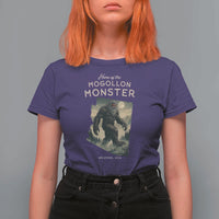 Arizona Cryptid Lover T Shirt For Women Home Of The Mogollon Monster