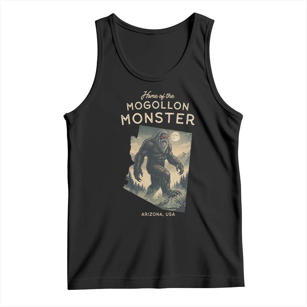 Arizona Cryptid Lover Tank Top Home Of The Mogollon Monster