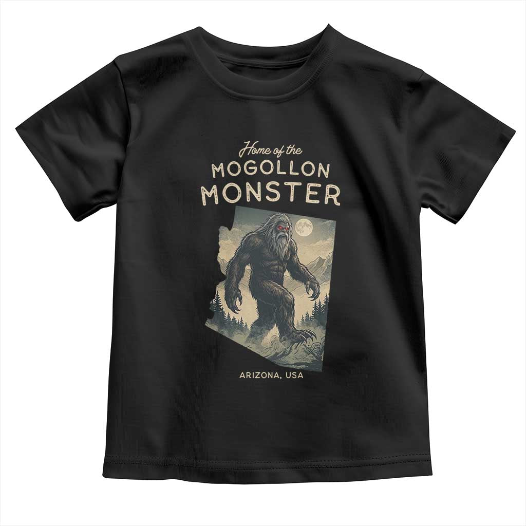Arizona Cryptid Lover Toddler T Shirt Home Of The Mogollon Monster
