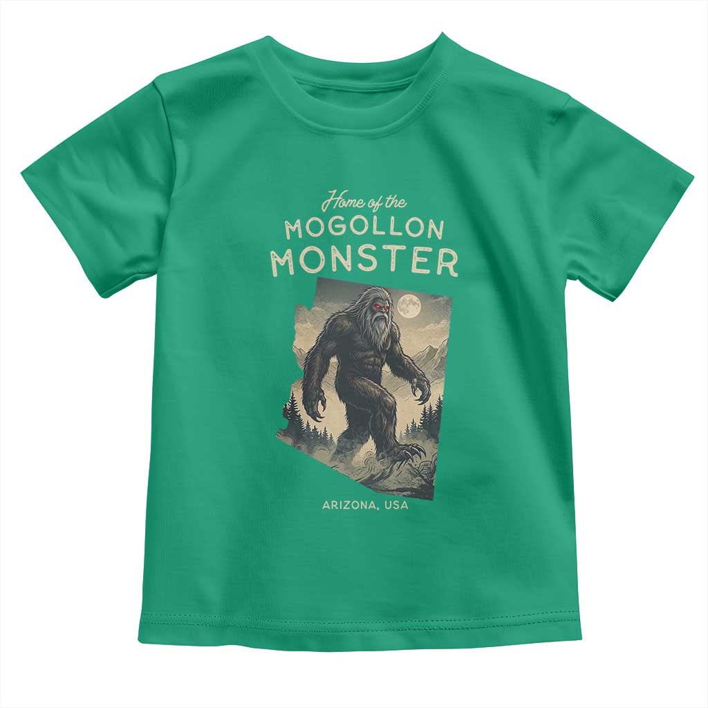Arizona Cryptid Lover Toddler T Shirt Home Of The Mogollon Monster
