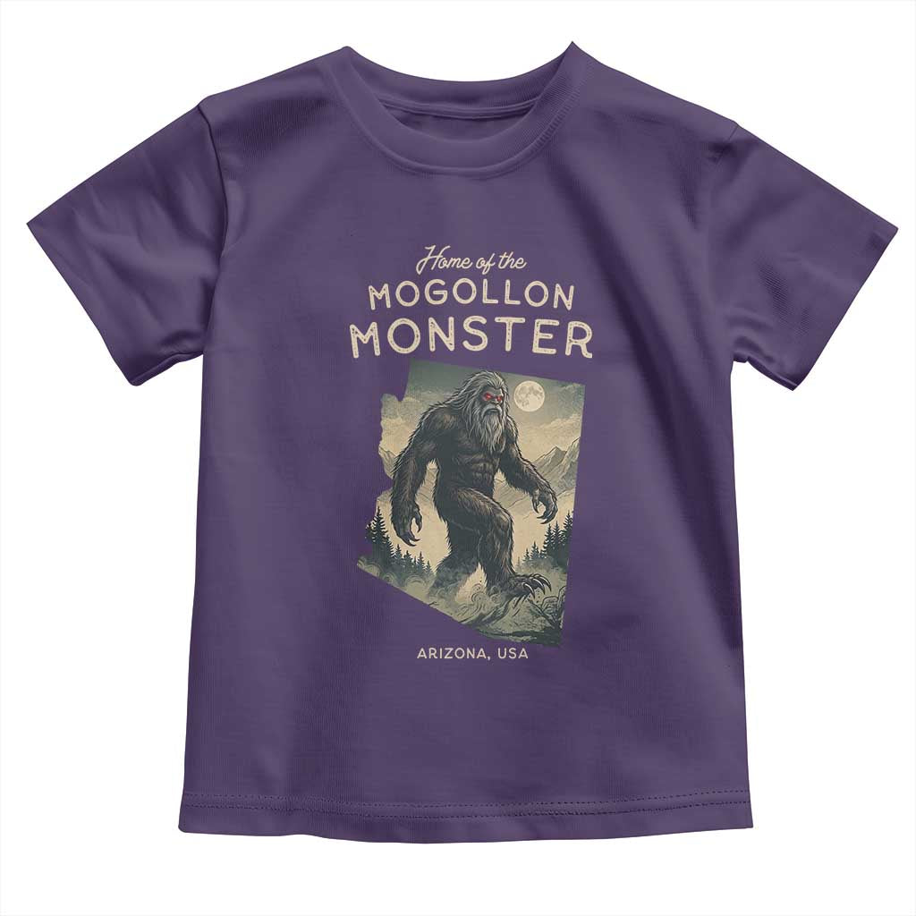 Arizona Cryptid Lover Toddler T Shirt Home Of The Mogollon Monster