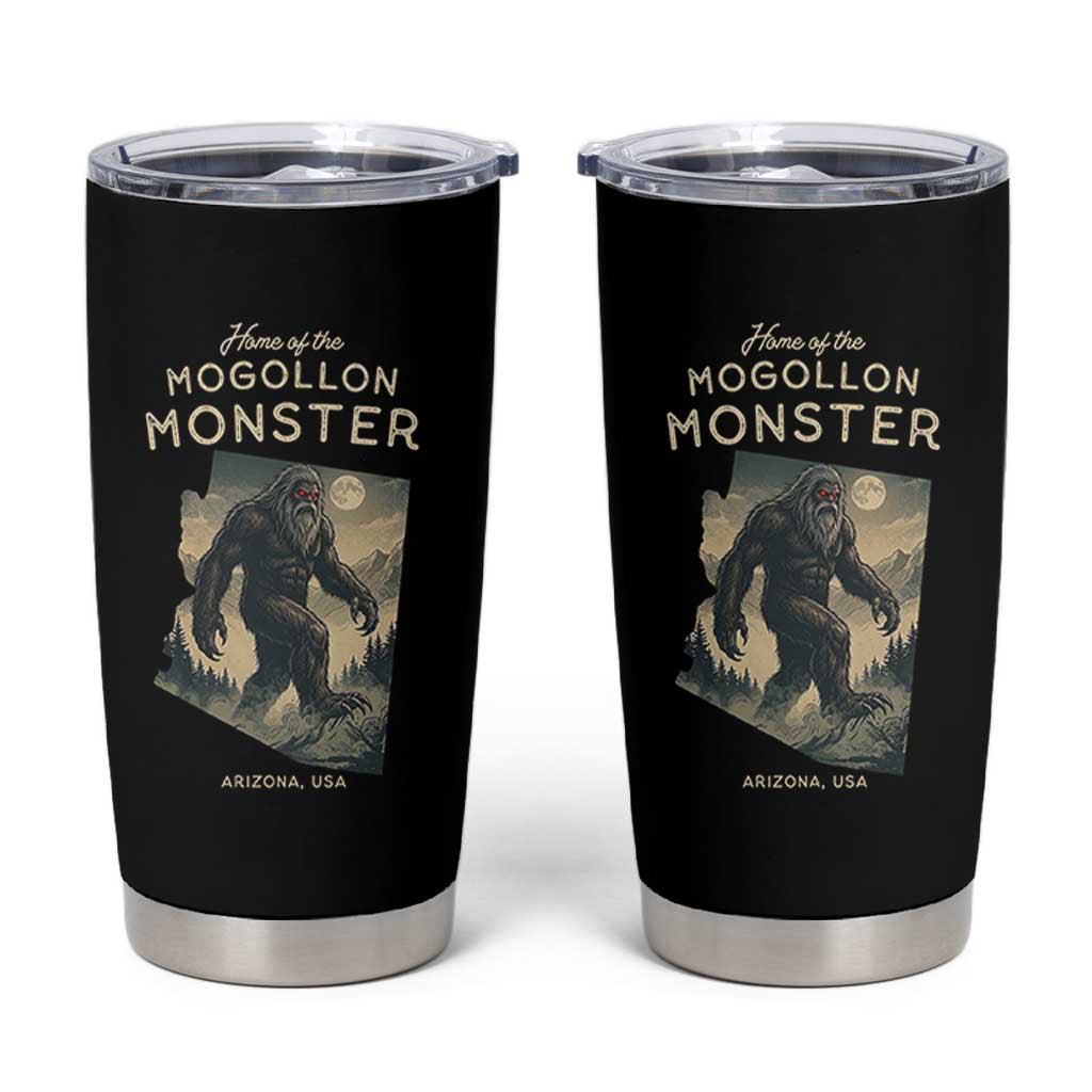 Arizona Cryptid Lover Tumbler Cup Home Of The Mogollon Monster