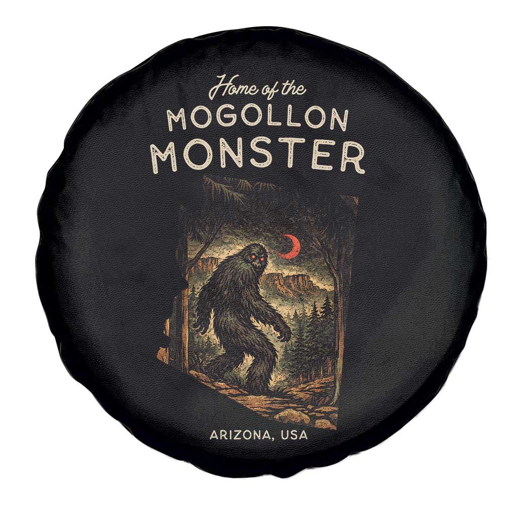 Mogollon Monster Arizona Spare Tire Cover Home Of The Cryptid Lover