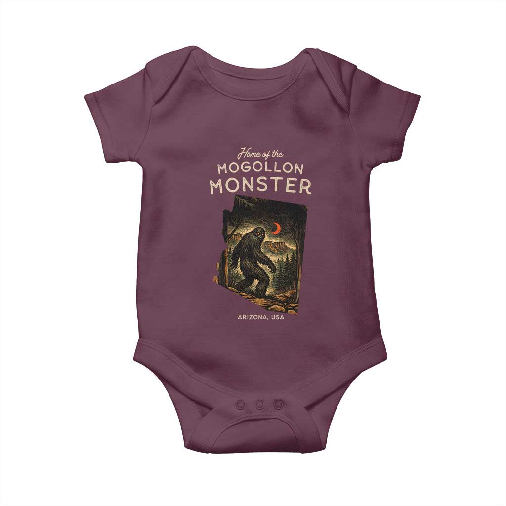 Mogollon Monster Arizona Baby Onesie Home Of The Cryptid Lover