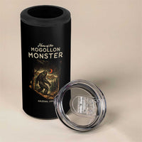 Mogollon Monster Arizona 4 in 1 Can Cooler Tumbler Home Of The Cryptid Lover
