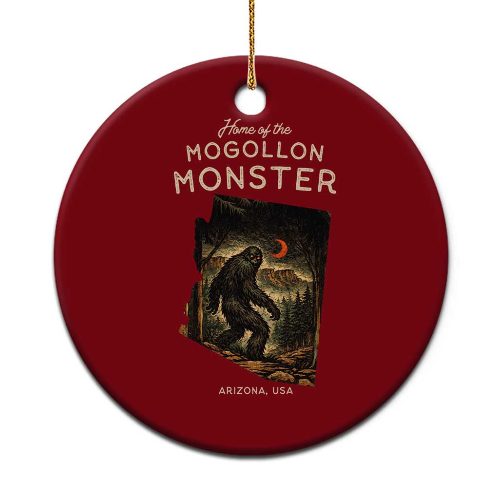 Mogollon Monster Arizona Ceramic Ornament Home Of The Cryptid Lover