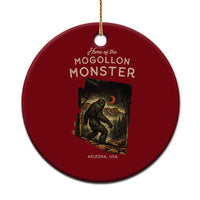 Mogollon Monster Arizona Ceramic Ornament Home Of The Cryptid Lover