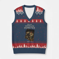 Mogollon Monster Arizona V-Neck Knit Sweater Vest Home Of The Cryptid Lover
