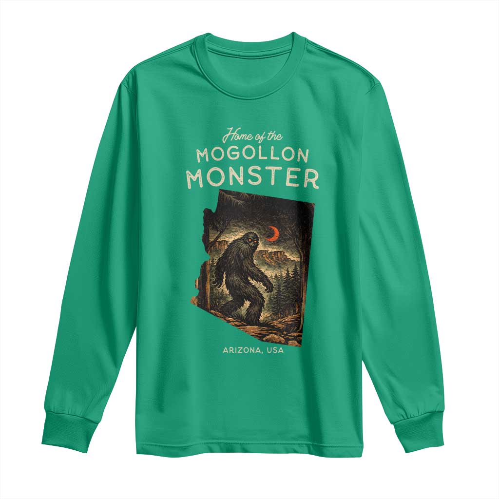 Mogollon Monster Arizona Long Sleeve Shirt Home Of The Cryptid Lover