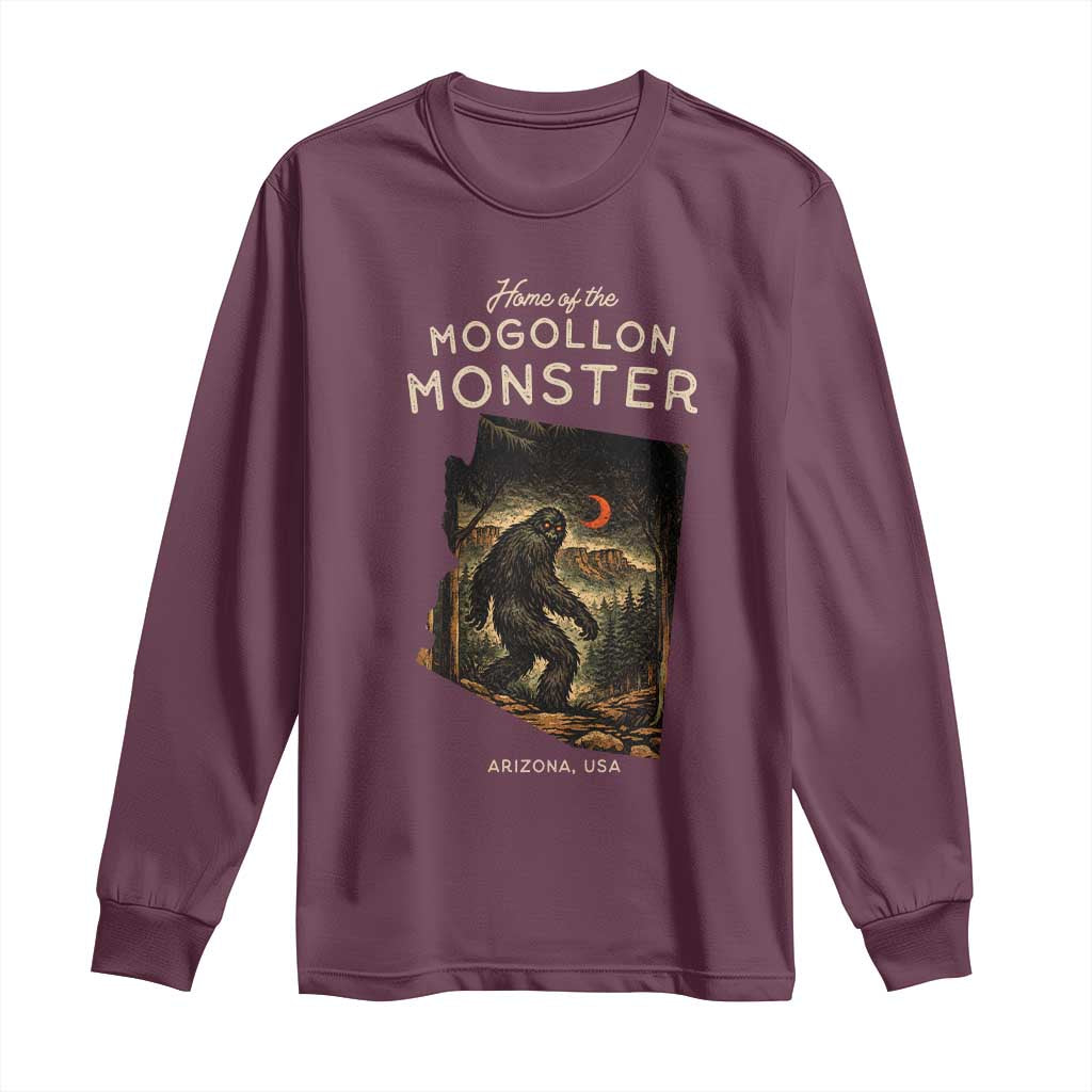 Mogollon Monster Arizona Long Sleeve Shirt Home Of The Cryptid Lover