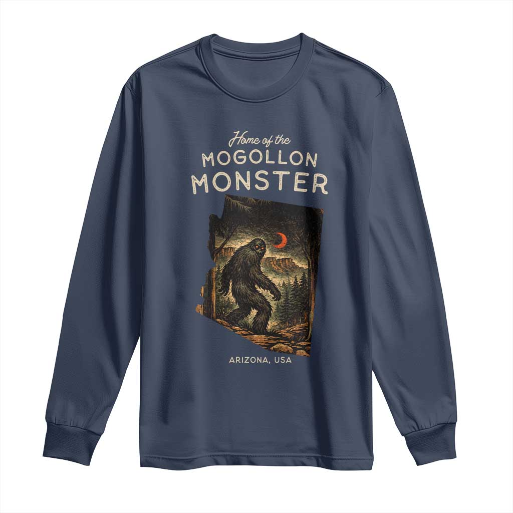 Mogollon Monster Arizona Long Sleeve Shirt Home Of The Cryptid Lover