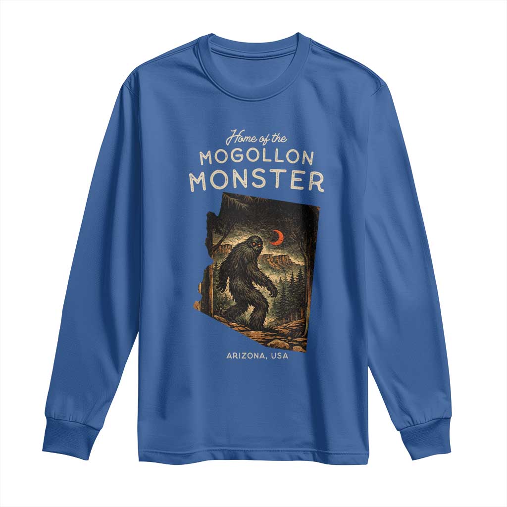 Mogollon Monster Arizona Long Sleeve Shirt Home Of The Cryptid Lover