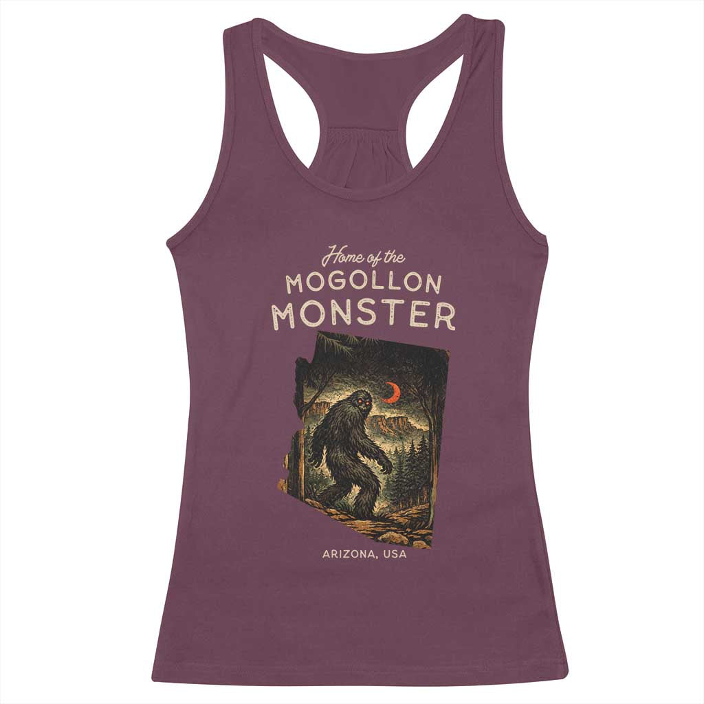 Mogollon Monster Arizona Racerback Tank Top Home Of The Cryptid Lover