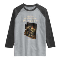 Mogollon Monster Arizona Raglan Shirt Home Of The Cryptid Lover