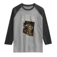 Mogollon Monster Arizona Raglan Shirt Home Of The Cryptid Lover