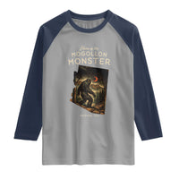 Mogollon Monster Arizona Raglan Shirt Home Of The Cryptid Lover