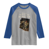 Mogollon Monster Arizona Raglan Shirt Home Of The Cryptid Lover