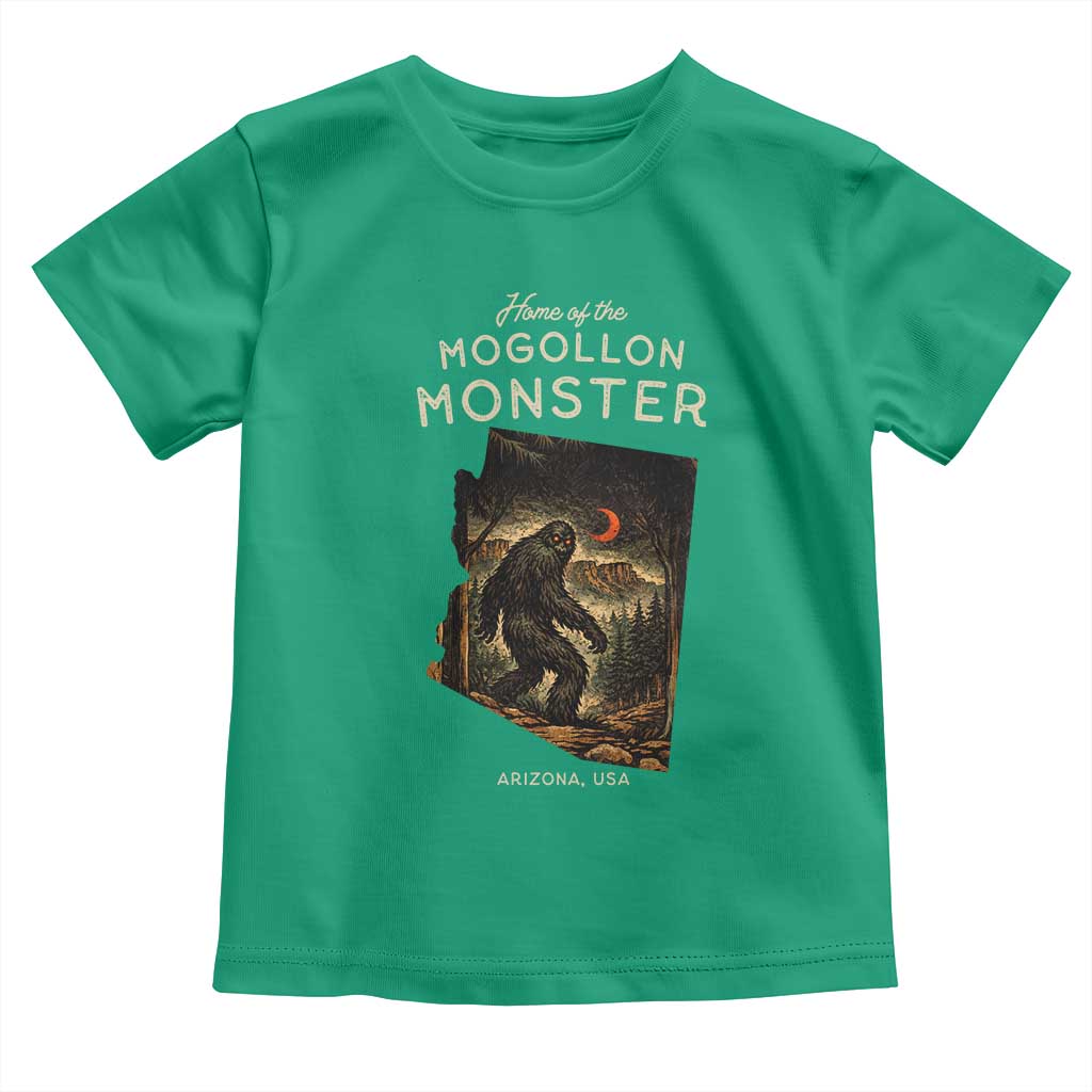 Mogollon Monster Arizona Toddler T Shirt Home Of The Cryptid Lover