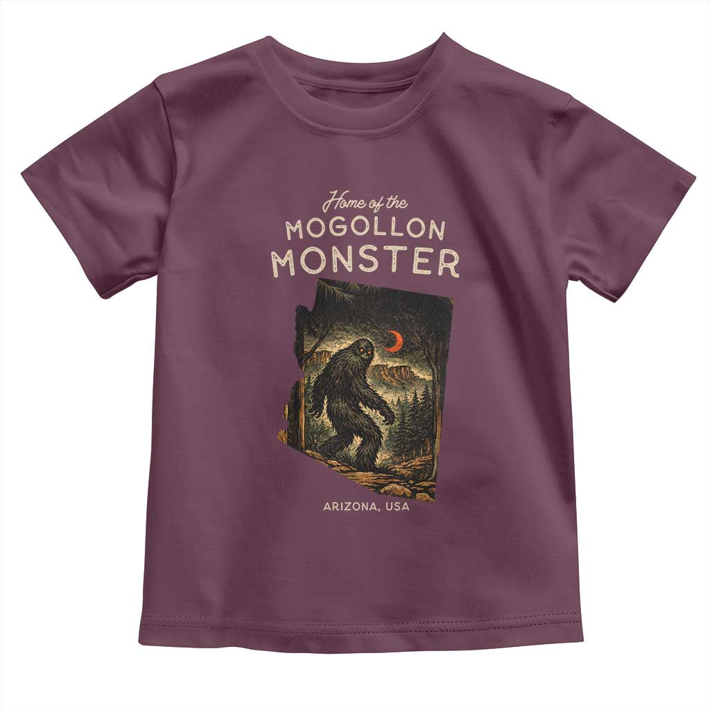 Mogollon Monster Arizona Toddler T Shirt Home Of The Cryptid Lover