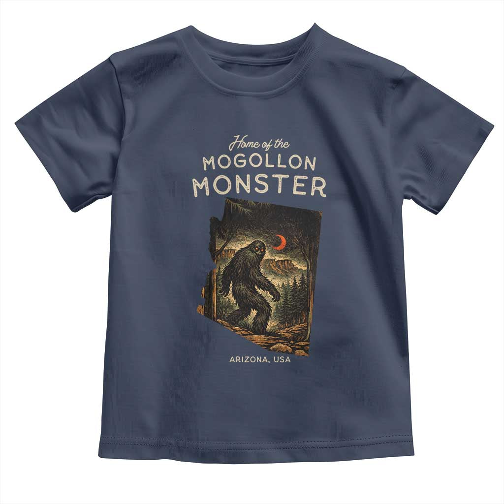 Mogollon Monster Arizona Toddler T Shirt Home Of The Cryptid Lover