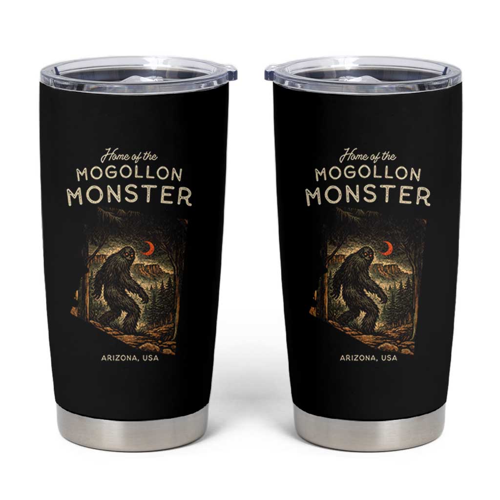 Mogollon Monster Arizona Tumbler Cup Home Of The Cryptid Lover