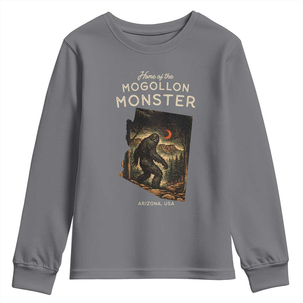 Mogollon Monster Arizona Youth Sweatshirt Home Of The Cryptid Lover
